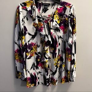 Long Sleeves Floral Top